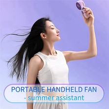 Hermoso Taşınabilir El Mini Fanları, USB Şarj Edilebilir Kişisel Fan (Yurt Dışından)