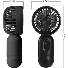 Hermoso Taşınabilir El Mini Fanları, USB Şarj Edilebilir Kişisel Fan (Yurt Dışından)