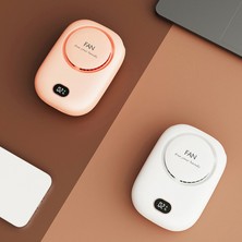 Hermoso Fan Mini USB Soğutucu Şarj Edilebilir Ventilador El Tipi Sessiz Yeşil (Yurt Dışından)