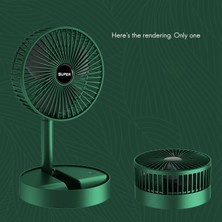 Hermoso Masaüstü Fan Uygun Katlanır Mini Elektrikli Fan Ev Beyaz (Yurt Dışından)