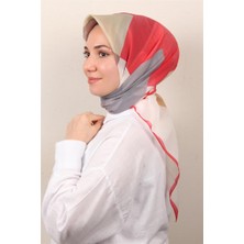 Eşarppark Coton & Silk Eşarp 3647-1 Kırmızı