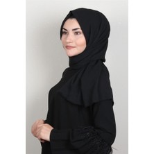 Eşarppark Royal Bürümcük Şal 1453-11 Siyah
