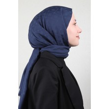 Aker Pamuklu Şal 4109-8 Lacivert