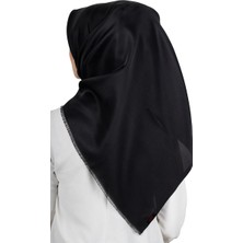 Eşarppark Delux Tafta Eşarp 1000-11 Siyah