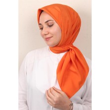 Cardion Jakarlı Icon Eşarp 2758-9 Turuncu