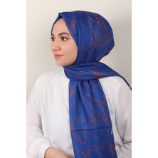 Eşarppark Soft Touch Şal 2777-17 Saks-Turuncu