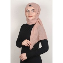 Eşarppark Bürümcük Şal 2025-15 Pastel Pembe