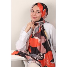 Eşarppark Soft Touch Şal 2763-1 Turuncu