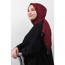 Eşarppark Lotus Ipeksi Şal 2746-21 Bordo