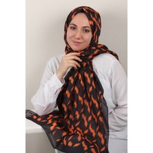 Eşarppark Soft Touch Şal 2776-12 Turuncu