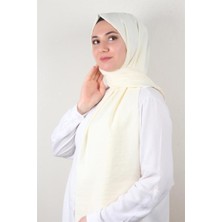 Eşarppark Yaz Serinliği Şal 2752-21 Ekru