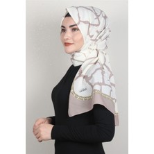 Cardion Medine Desenli Şal 1826-9 Bej