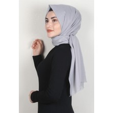 Eşarppark Riva Pamuklu Şal 1373-4 Gri
