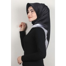 Eşarppark Lady Eşarp 3629-3 Siyah-Gümüş