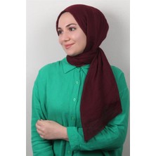 Eşarppark Bürümcük Ince Şal 3093-17 Bordo