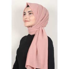 Eşarppark Mistral Kraş Krep Şal 2720-8 Pastel Pembe