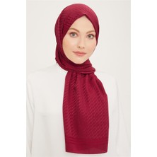 Eşarppark Armine Diamond Şal Zikzak 3095-3 Bordo