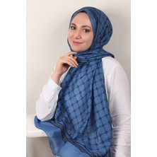 Eşarppark Soft Touch Şal 2764-12 Indigo