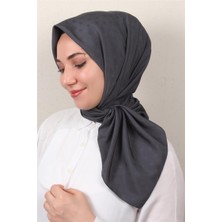 Cardion Jakarlı Icon Eşarp 2757-6 Antrasit