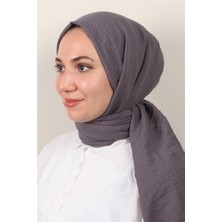 Eşarppark Fresh Pamuk Şal 1488-1 Antrasit