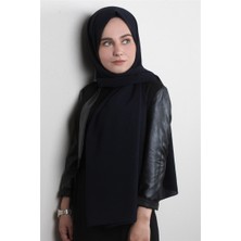 Eşarppark Alfa Medine Şal 1829-11 Koyu Lacivert