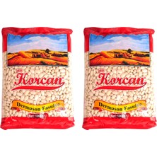 Korcan Dermason Fasulye 1 kg 2'li