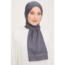 Eşarppark Armine Diamond Şal Zebra 3094-9 Füme