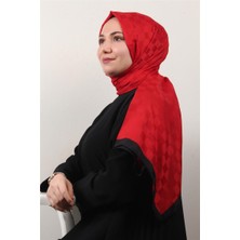 Eşarppark Lotus Ipeksi Şal 2746-22 Kırmızı