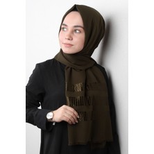Eşarppark Florya Şal 2809-1 Koyu Haki