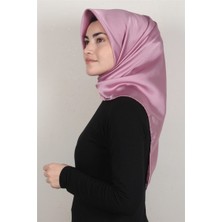 Piramit Düz Renk Eşarp 1340-4 Koyu Pudra