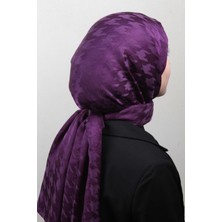 Eşarppark Pamuklu Jakar Şal 4110-13 Mor