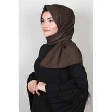 Piramit Simerya Şal 1389-6 Kahverengi