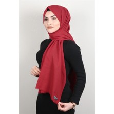 Eşarppark Natural Pamuk Şal 1495-11 Kırmızı