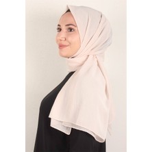 Eşarppark Mistral Kraş Krep Şal 2720-15 Açık Bej