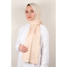 Eşarppark Jakarlı Ipeksi Şal 8085-13 Bej
