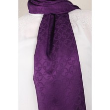 Eşarppark Armine Jakar Ipeksi Şal 3107-1 Mürdüm