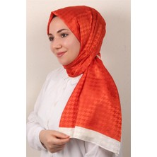 Eşarppark Monogram Şal 149-22 Turuncu