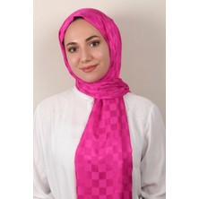 Eşarppark Armine Diamond Şal Dama 3096-20 Şeker Pembe