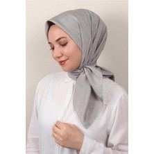 Eşarppark Jakarlı Icon Eşarp 2757-31 Gri