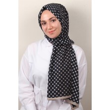 Eşarppark Medine Desenli Şal 2422-17 Lacivert