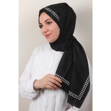 Eşarppark Fashion Ipeksi Şal 2882-2 Siyah