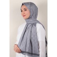 Eşarppark Fashion Ipeksi Şal 2882-13 Buz Mavisi