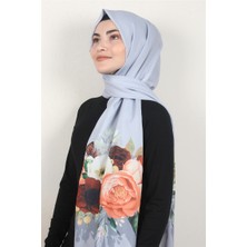 Eşarppark Violet Şal 2731-5 Buz Mavisi