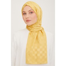 Eşarppark Armine Diamond Şal Dama 3096-19 Sarı