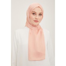 Eşarppark Armine Jakar Ipeksi Şal Kırçıl 3098-12 Pembe