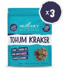 Munchey 3'lü Tohum Kraker Deniz Tuzu 100 gr