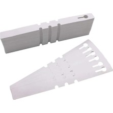 Pakuhit Plastik Bitki Etiketleri Ağaç Etiketleri Etrafına Sarılır, Ayarlanabilir Fidanlık Bahçesi (Yurt Dışından)