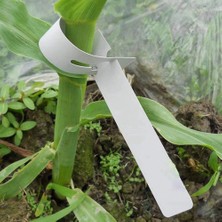 Pakuhit Plastik Bitki Etiketleri Ağaç Etiketleri Etrafına Sarılır, Ayarlanabilir Fidanlık Bahçesi (Yurt Dışından)