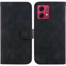 SZY Mall Motorola Moto G84 5g Için Telefon Kılıfı Pu Deri Cüzdan Kapak Kickstand 8 (Yurt Dışından)