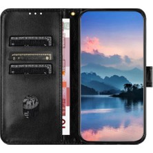 SZY Mall Iphone 15 Için Telefon Kılıfı Artı Flip Folio Cüzdan Kart Yuvaları Tutucu Pu Litch (Yurt Dışından)